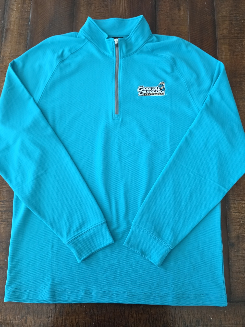 Dunning Golf Coastal Carolina Chanticleers Quarter-Zip Size Large